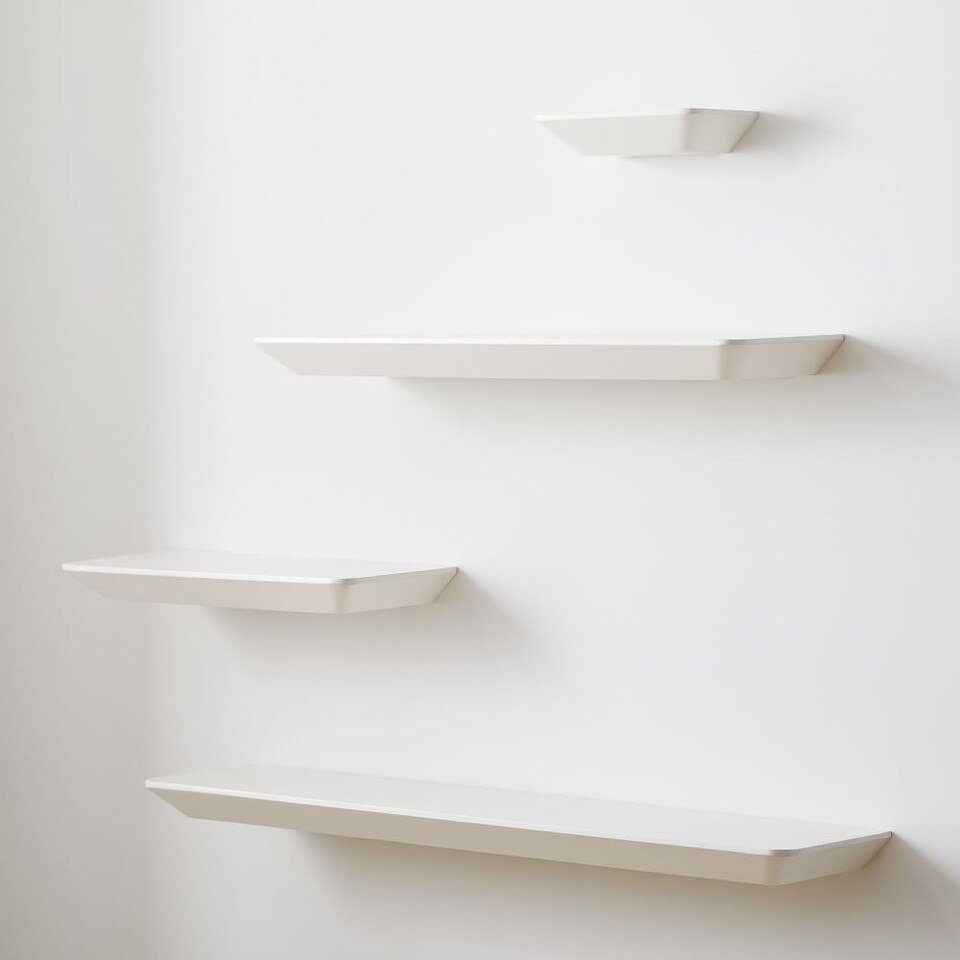 Slim Floating Wall Shelves (91 122 cm) West Elm UK